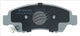 BREMTEC PRO-LINE BRAKE PADS SET HONDA CIVIC VTi 1.6 CXi 92-00 BT1024PRO