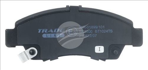 BREMTEC TRADE-LINE BRAKE PAD FRONT SET HONDA CIVIC JAZZ FIT LOGO BT1024TS