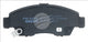 BREMTEC TRADE-LINE BRAKE PAD FRONT SET HONDA CIVIC JAZZ FIT LOGO BT1024TS
