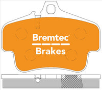 BREMTEC EURO-LINE BRAKE PADS SET BT1036ELC