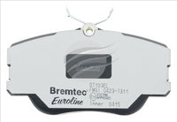 BREMTEC EURO-LINE BRAKE PADS SET MERCEDES (W124) E200 E220 BT103ELC
