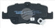 BREMTEC TRADELINE BRAKE PAD SET REAR TOYOTA AURIS 1.4TD (NDE150) BT1044TS
