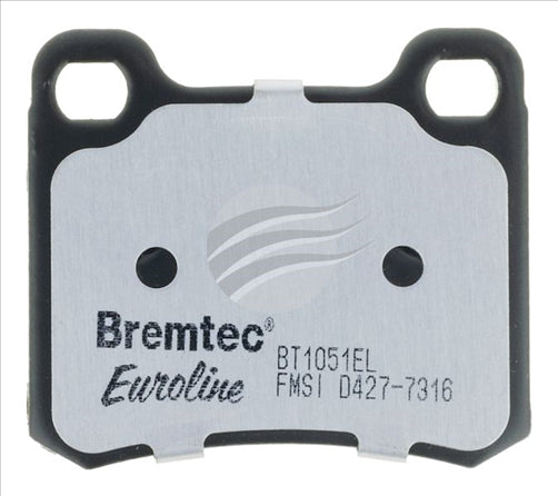 BREMTEC EURO-LINE BRAKE PADS SET MERCEDES E-CLASS (W124) E300 BT1051ELC