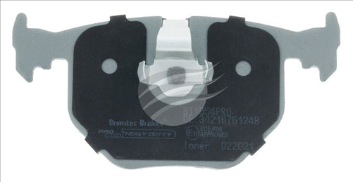 BREMTEC PRO-LINE HD CERAMIC+ ZERO DUST BMW X5 (E53) 2000- REAR BT1054PRO