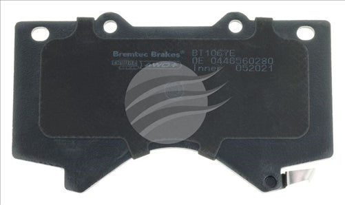 BREMTEC ENDURE 4WD CERAMIC+ ZERO DUST TOYOTA LANDCRUISER 200 SERIES BT1067E