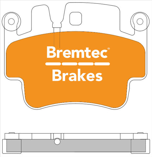 BREMTEC HYBRID-CARBON HIGH PERFORMANCE PORSCHE 911 3.4 CARRERA4 BT1073EV550