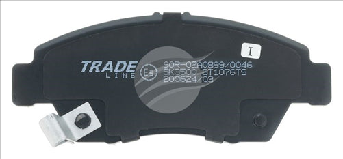 BREMTEC TRADE-LINE BRAKE PAD FRONT SET CIVIC, CIVIC HYBRID INTEGRA BT1076TS