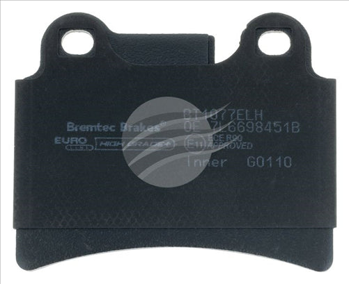 BREMTEC EURO-LINE HD BRAKE PADS SET VW TOUAREG 2.5TD, 3.0TD, 3.2 BT1077ELH