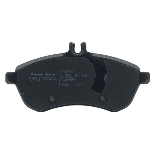 Euro-line Brake Pads Set Mercedes C Class S204 C200&220 - Bt1078el