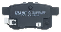 BREMTEC TRADE-LINE BRAKE PADS SET HONDA ACCORD 2.4, V6 2008- BT1084TS