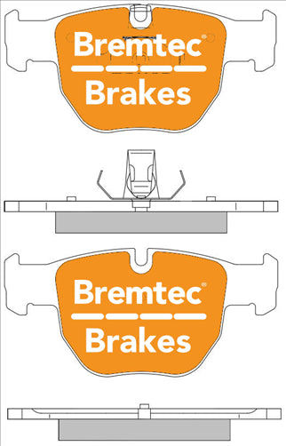 BREMTEC 4WD BRAKE PADS SET L/ROVER R/ROVER III (LM) 4.4 BT1088E
