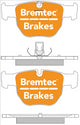 BREMTEC 4WD BRAKE PADS SET L/ROVER R/ROVER III (LM) 4.4 BT1088E
