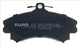 BREMTEC EURO-LINE BRAKE PADS SET SMART FORFOUR 2004- BT1093ELC