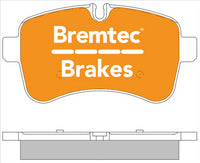 BREMTEC PRO-LINE BRAKE PADS SET IVECO DAILY III 3.5T-6.5T BT1105PRO