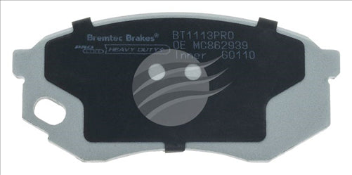 BREMTEC PRO-LINE BRAKE PAD FRONT SET MITS ROSA BUS FUSO CANTER BT1113PRO