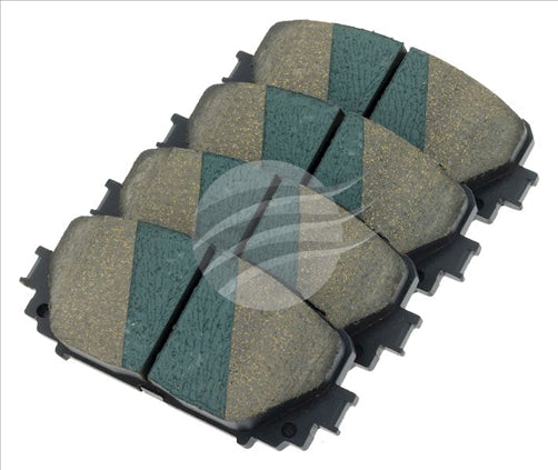 BREMTEC TRADE-LINE BRAKE PADS SET TOYOTA YARIS 1.0 VVTi 122.7X54 BT1114TS