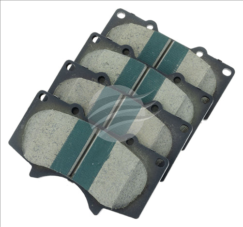 BREMTEC ENDURE 4WD CERAMIC + ZERO DUST PRADO HILUX PAJERO FRONT BT1125E