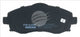 BREMTEC TRADE-LINE BRAKE PADS SET HOLDEN BARINA XC 2000- BT1134TS