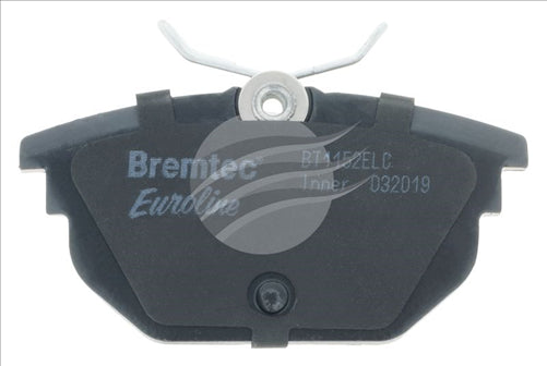 BREMTEC EURO-LINE BRAKE PADS SET ALFA GTV (916) 2.0JTS, 2.0TS BT1152ELC