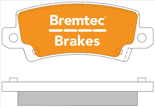 BREMTEC TRADE-LINE BRAKE PADS SET TOYOTA COROLLA 1.6 VVTi BT1161TS
