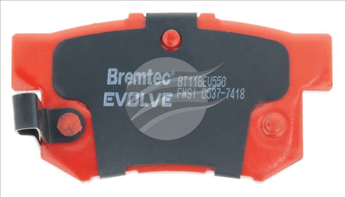 BREMTEC HYBRID-CARBON HIGH PERFORMANCE HONDA PRELUDE 1997- BT116EV550