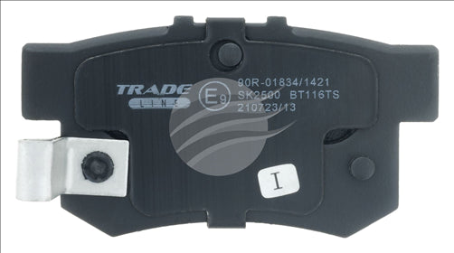 TRADE-LINE BRAKE PAD REAR SET ACCORD CIVIC INTEGRA GREATWALL BT116TS