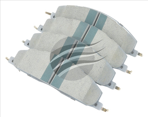 BREMTEC PRO-LINE HD CERAMIC+ ZERO DUST DODGE RAM 2500 6.7L 2010- REAR BT11760P