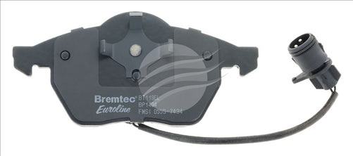BREMTEC EURO-LINE BRAKE PADS SET VW GOLF IV (W/SENSOR) 1999- BT119ELC