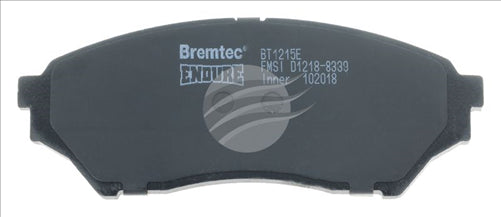 BREMTEC 4WD BRAKE PADS SET MITSUBISHI PAJERO i0 1.8, 2.0 BT1215E