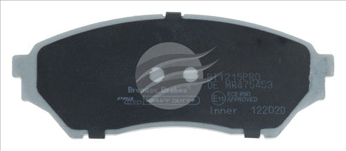 BREMTEC PRO-LINE BRAKE PADS SET MITSUBISHI PAJERO i0 1.8, 2.0 BT1215PRO