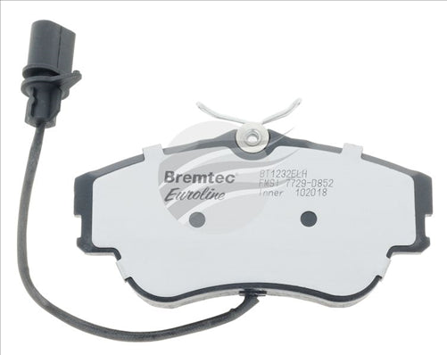 BREMTEC BRAKE PAD SET VOLKSWAGEN TRANSPORTER IV BT1232ELH