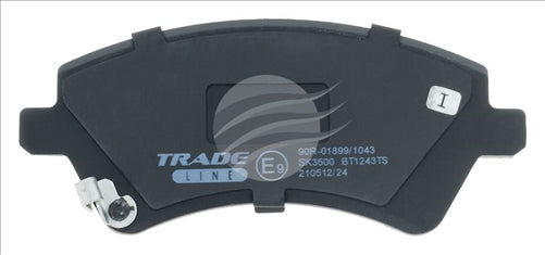 BREMTEC TRADE-LINE BRAKE PADS SET COROLLA ZZE122R 2001- (SA) BT1243TS
