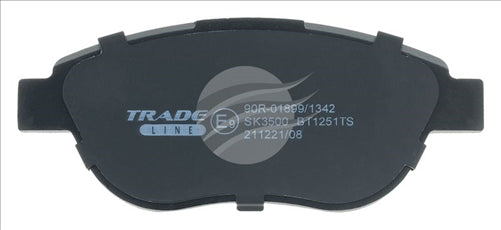 BREMTEC TRADE-LINE BRAKE PADS SET PEUGEOT 207 2006- BT1251TS