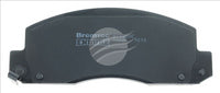 BREMTEC 4WD BRAKE PADS SET TOYOTA COASTER HZB40,HZD50 WB BT1260E