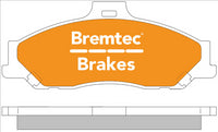 BREMTEC 4WD BRAKE PADS SET MAZDA B SERIES BT-50 2WD 06- BT1283E