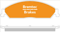 BREMTEC ENDURE BRAKE PAD FRONT SET TERRITORY FORD BA- FGX BT1308E