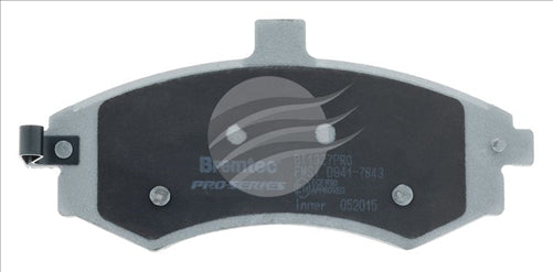 BREMTEC PRO-LINE BRAKE PADS SET HYUNDAI ELANTRA 2000- BT1327PRO