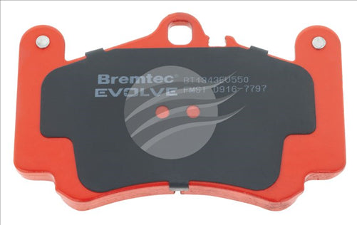 BREMTEC HIGH PERFORMANCE FRONT BRAKE PADS PORSCHE 911 (997) 3.6, 3.8