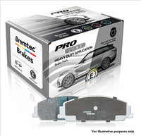 BREMTEC PRO-LINE REAR BRAKE PADS SET BMW X5 (E70) 3.0sd, 3.0d, 4.8i BT1345PRO