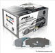 BREMTEC PRO-LINE REAR BRAKE PADS SET BMW X5 (E70) 3.0sd, 3.0d, 4.8i BT1345PRO