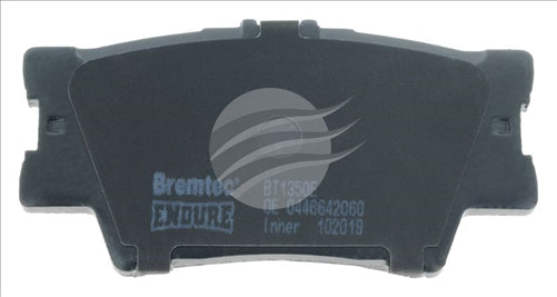 BREMTEC 4WD REAR BRAKE PADS SET TOYOTA RAV4 III 2006- BT1350E