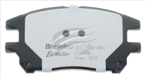 BREMTEC EURO-LINE BRAKE PADS SET BT1351ELC