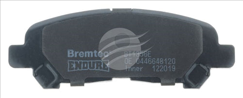 BREMTEC 4WD BRAKE PADS SET TOYOTA KLUGER 3.5 V6 GSU40 BT1356E