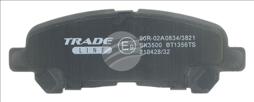 BREMTEC TRADE-LINE BRAKE PAD REAR SET TOYOTA KLUGER. HIGHLANDER BT1356TS