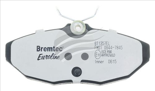 BREMTEC EURO-LINE BRAKE PADS SET JAGUAR STYPE V6 V8 VIN M45254- BT1357ELC