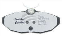 BREMTEC EURO-LINE BRAKE PADS SET JAGUAR STYPE V6 V8 VIN M45254- BT1357ELC