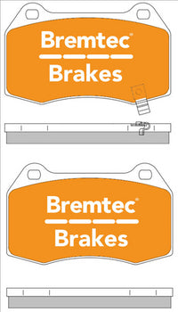 BREMTEC HYBRID-CARBON HIGH PERFORMANCE NISSAN 350Z (BREMBO) 2004- BT1371EV550