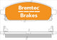 BREMTEC ENDURE BRAKE PAD FRONT SET X-TRAIL ELGRAND PATHFINDER BT137E