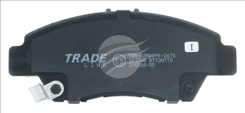 BREMTEC TRADE-LINE BRAKE PADS SET HONDA CITY 1.5 Vti 2009- BT1381TS