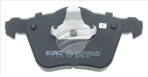 BREMTEC EURO-LINE BRAKE PADS SET JAGUAR XF 3.0D, 4.2 COMPRESSOR BT1382ELC